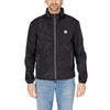 Armani Exchange Black Polyester Jackets & Coat
