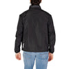 Armani Exchange Black Polyester Jackets & Coat