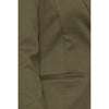 ICHI Green Polyester Blazer