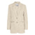 ICHI Beige Recycled Polyester Blazer