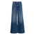 ICHI Blue Cotton Bootcut Jean