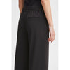 ICHI Black Recycled Polyurethane Pant