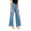 ICHI Light Blue Cotton Bootcut Jean