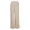 ICHI Beige Recycled Polyurethane Pant