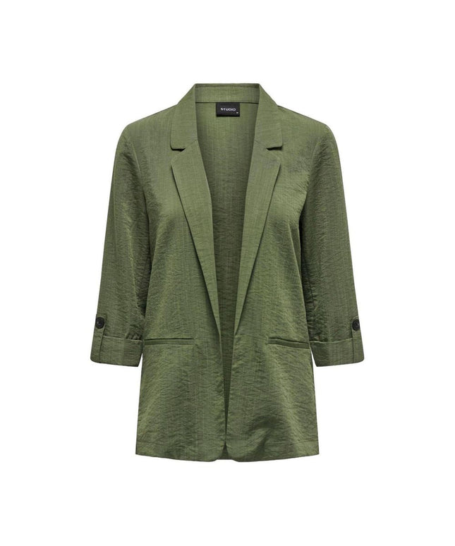 Only Green Viscose Blazer