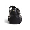 Cult Black Leather Platform