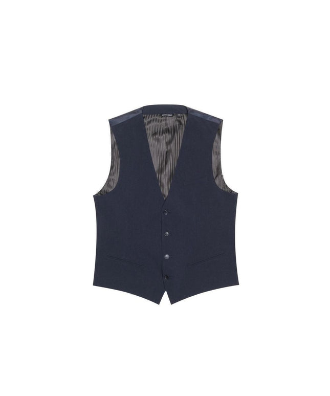 Antony Morato Blue Polyester Waistcoat