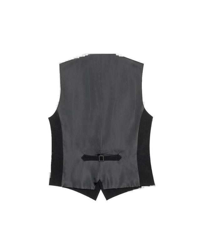 Antony Morato Black Polyester Waistcoat