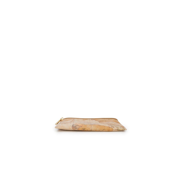 Alviero Martini Prima Classe Beige Polyester Clutch Bag