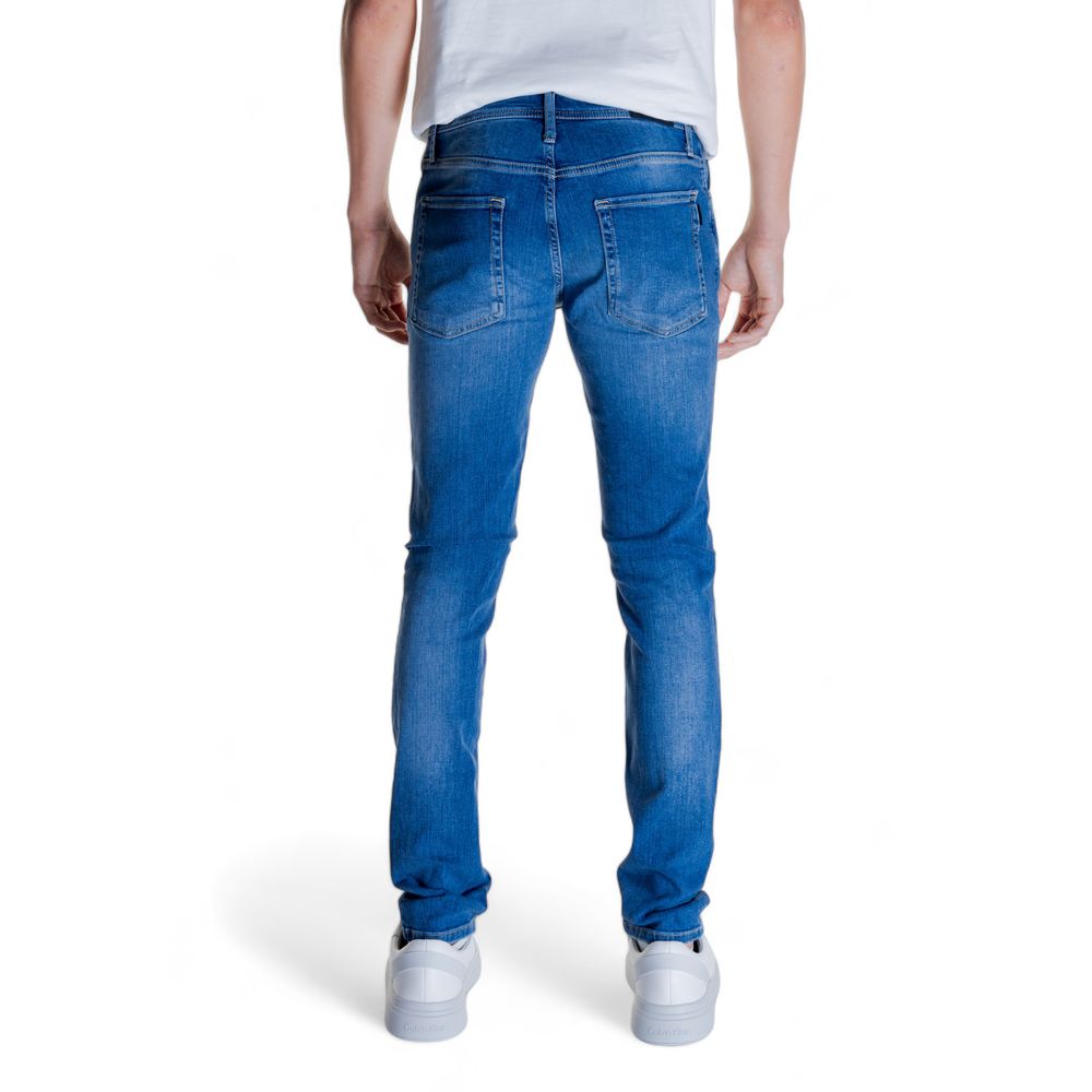Antony Morato Blue Cotton Slim Fit Jean