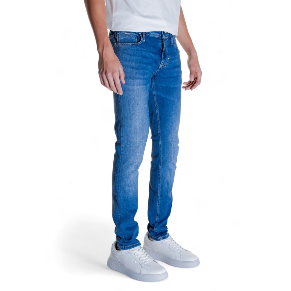 Antony Morato Blue Cotton Slim Fit Jean