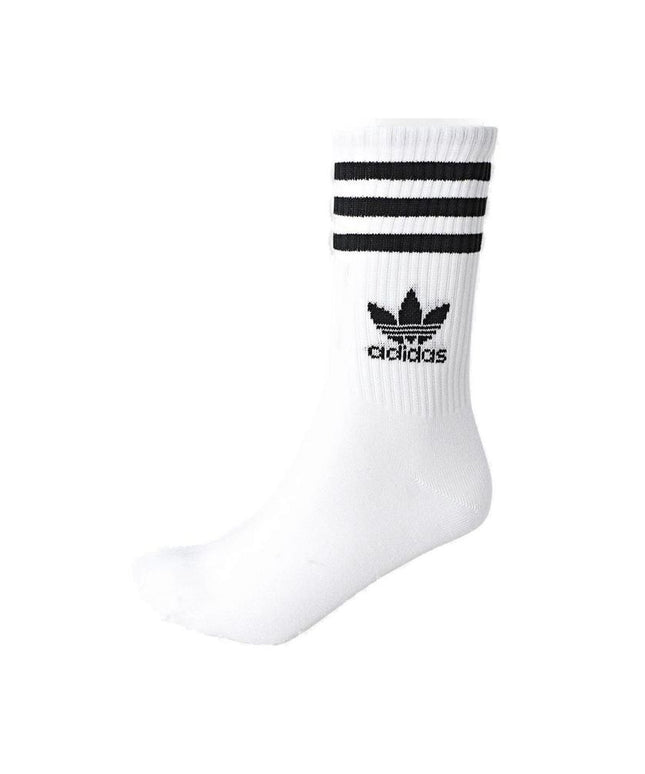 Adidas White Cotton Sock