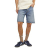 Jack Jones Blue Cotton Bermuda