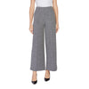 ICHI Black Polyester Pant