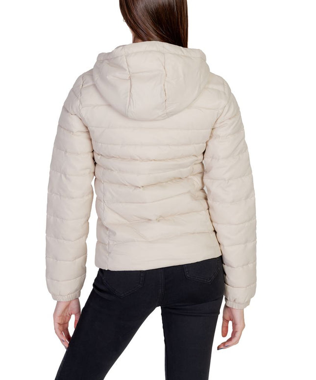 Only Beige Nylon Jackets & Coat