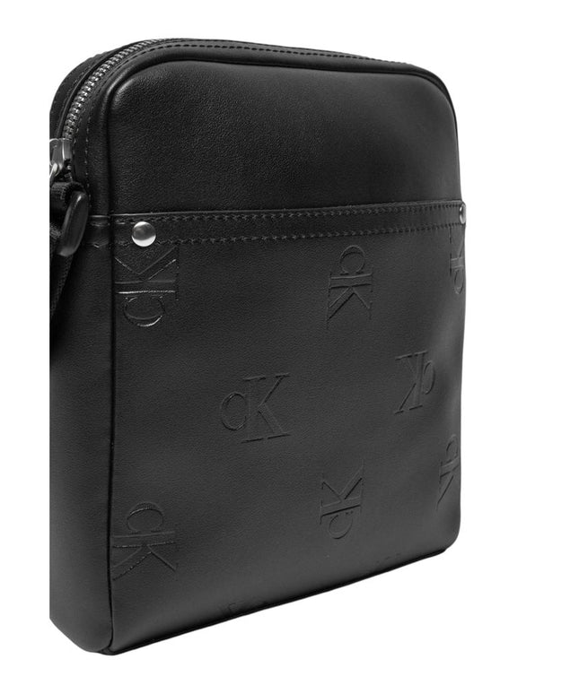 Calvin Klein Jeans Black Polyethylene Messenger Bag
