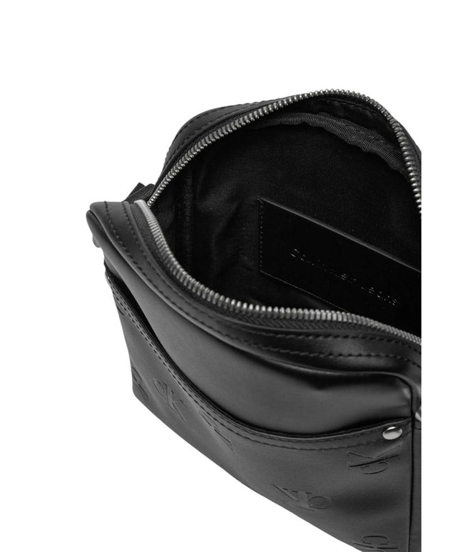 Calvin Klein Jeans Black Polyethylene Messenger Bag