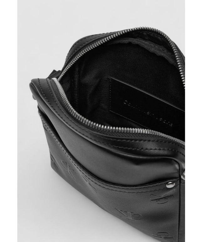 Calvin Klein Jeans Black Polyethylene Messenger Bag