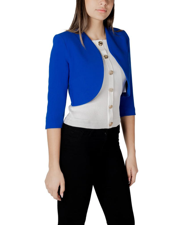 Morgan De Toi Blue Polyester Sweater