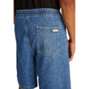 Calvin Klein Jeans Blue Cotton Bermuda