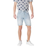 Antony Morato Light Blue Cotton Bermuda