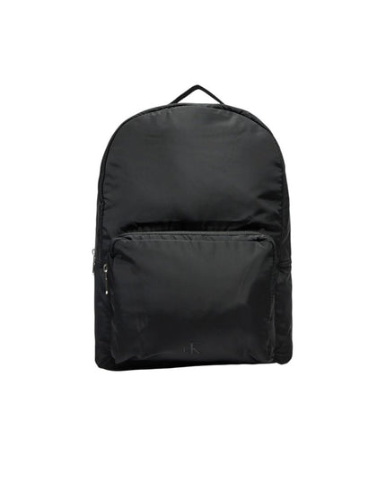 Calvin Klein Black Recycled Polyester Backpack