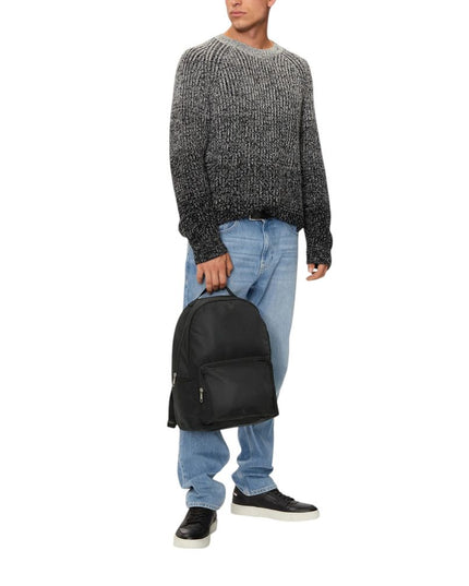 Calvin Klein Black Recycled Polyester Backpack