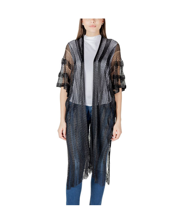 Liu Jo Black Polyester Scarf