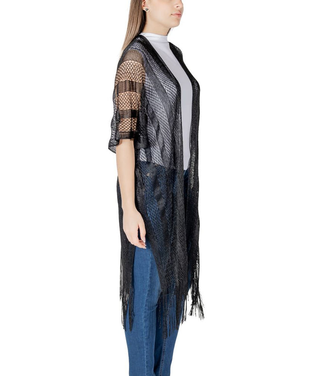 Liu Jo Black Polyester Scarf