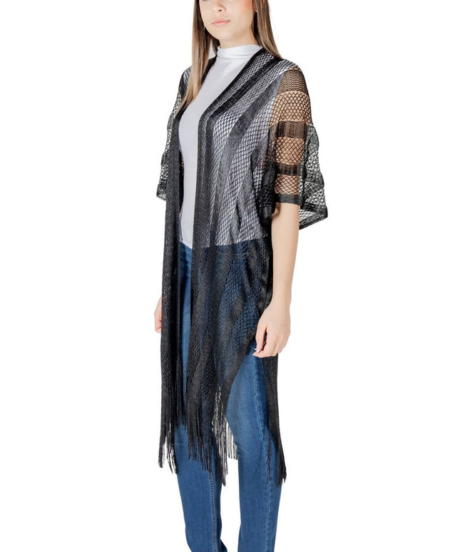 Liu Jo Black Polyester Scarf
