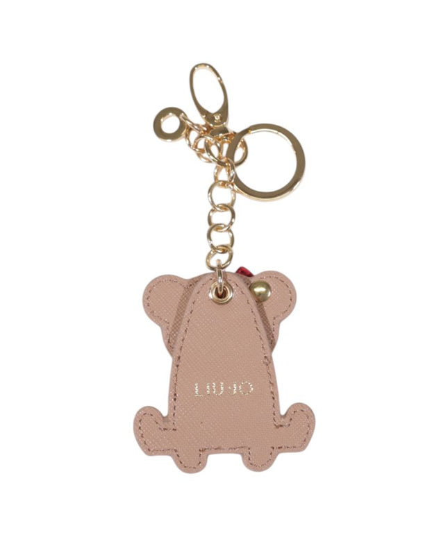 Liu Jo Beige Polyethylene Keychain
