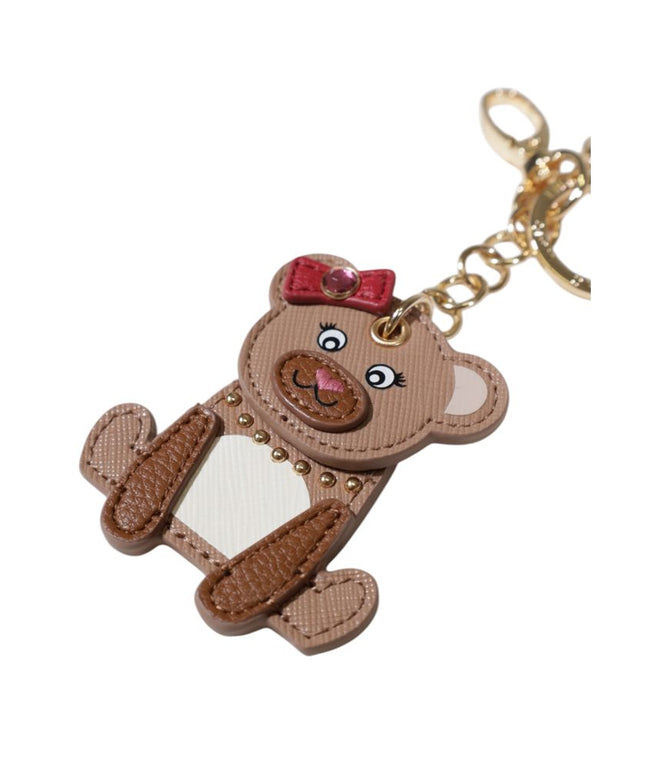 Liu Jo Beige Polyethylene Keychain