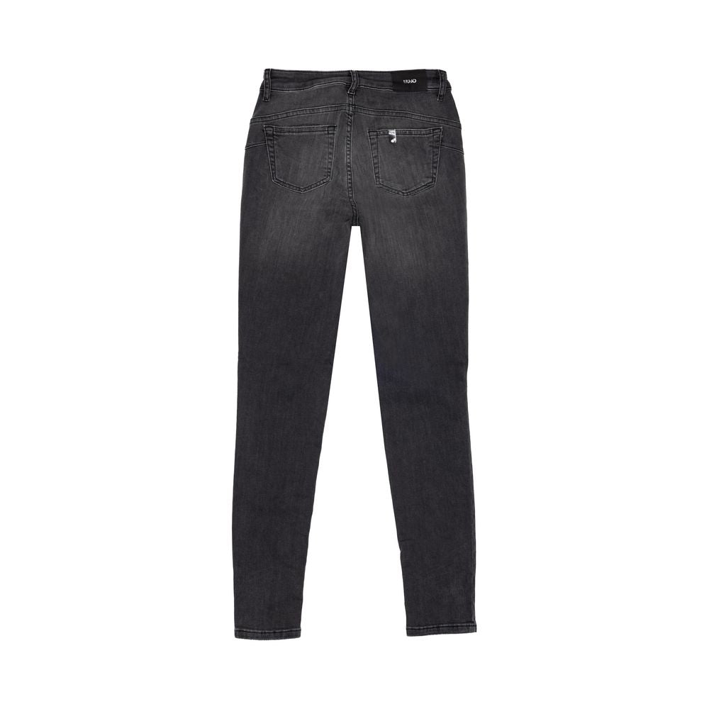 Liu Jo Black Cotton Skinny Jean