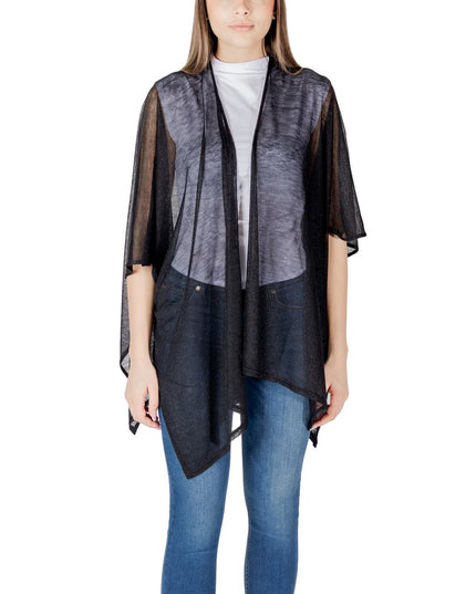 Liu Jo Black Polyacrylic Jackets & Coat