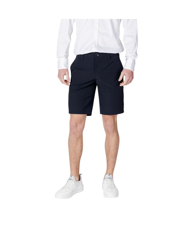 Armani Exchange Blue Polyamide Bermuda
