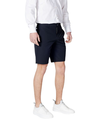 Armani Exchange Blue Polyamide Bermuda