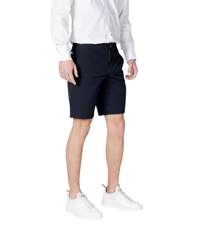 Armani Exchange Blue Polyamide Bermuda