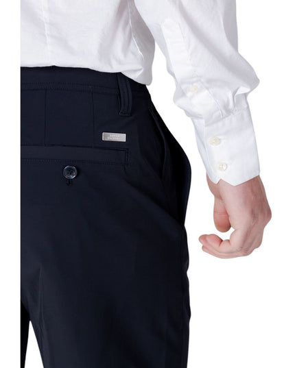 Armani Exchange Blue Polyamide Bermuda