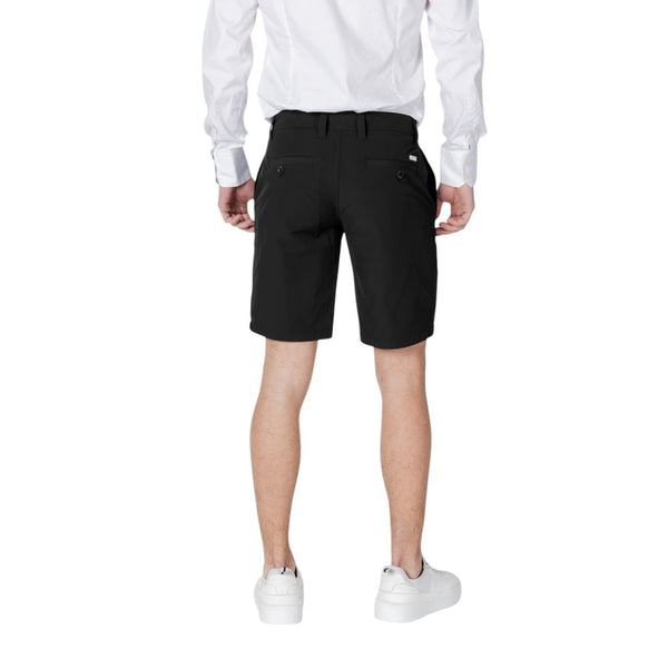 Armani Exchange Black Polyamide Bermuda