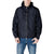 Armani Exchange Blue Polyamide Jackets & Coat
