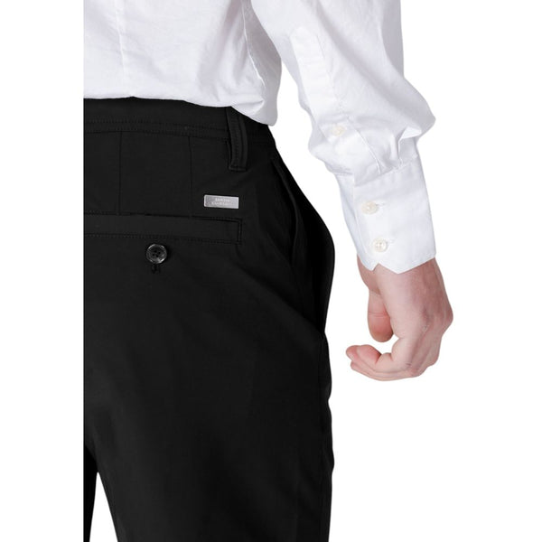 Armani Exchange Black Polyamide Bermuda
