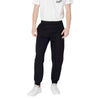 Armani Exchange Black Cotton Joggers Workout Pant