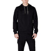 EA7 Emporio Armani Black Cotton Hoody