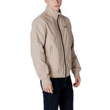 EA7 Emporio Armani Beige Polyamide Jackets & Coat