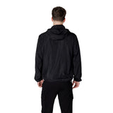 EA7 Emporio Armani Black Polyester Shell Jacket