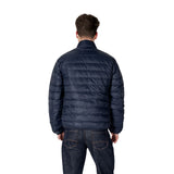EA7 Emporio Armani Blue Polyamide Jackets & Coat