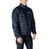 EA7 Emporio Armani Blue Polyamide Jackets & Coat