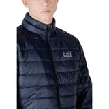 EA7 Emporio Armani Blue Polyamide Jackets & Coat