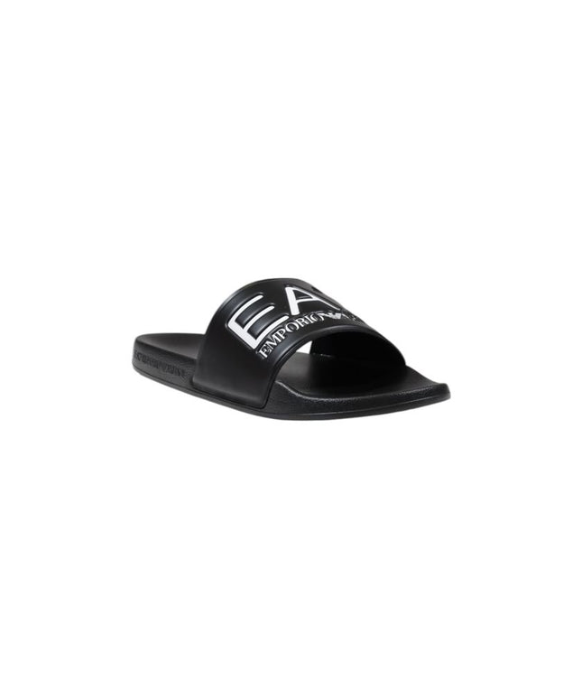 EA7 Emporio Armani Black And White Pvc Slipper
