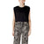Jacqueline De Yong Black Cotton Top